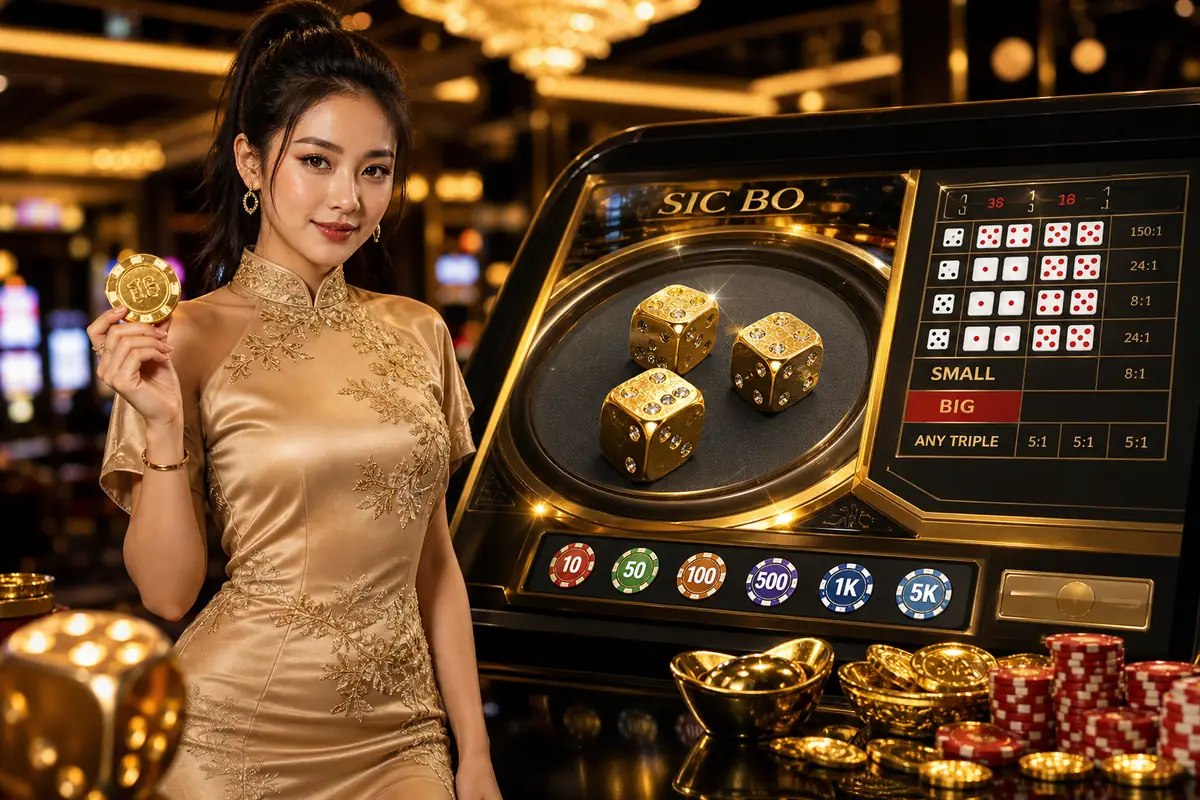 megah5 Casino suasana live baccarat roulette